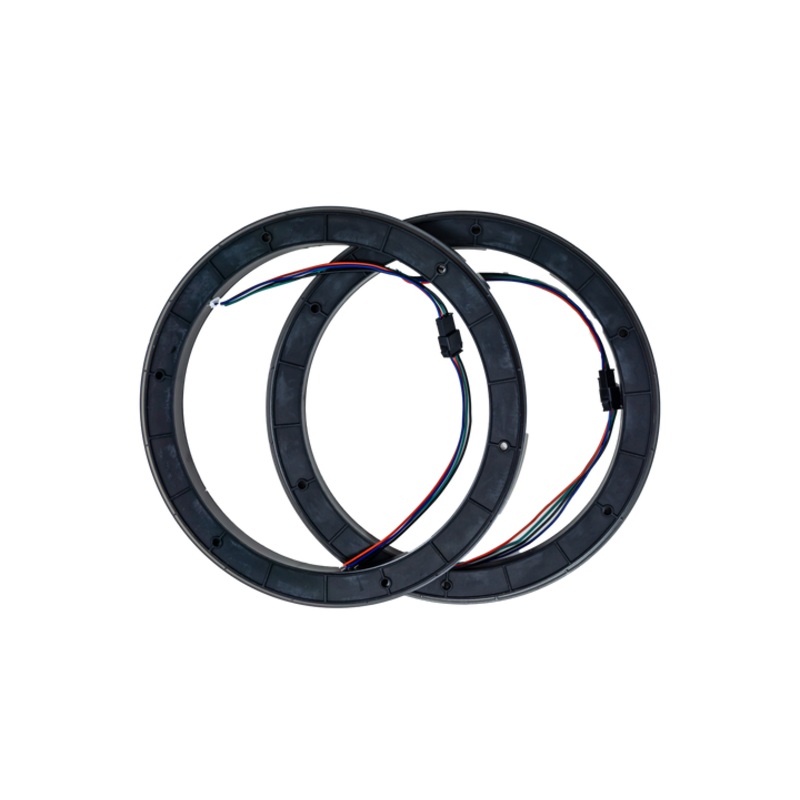 8″ RGB LED Speaker Rings (Pair) 1 Pair 8″ LED Rings Only