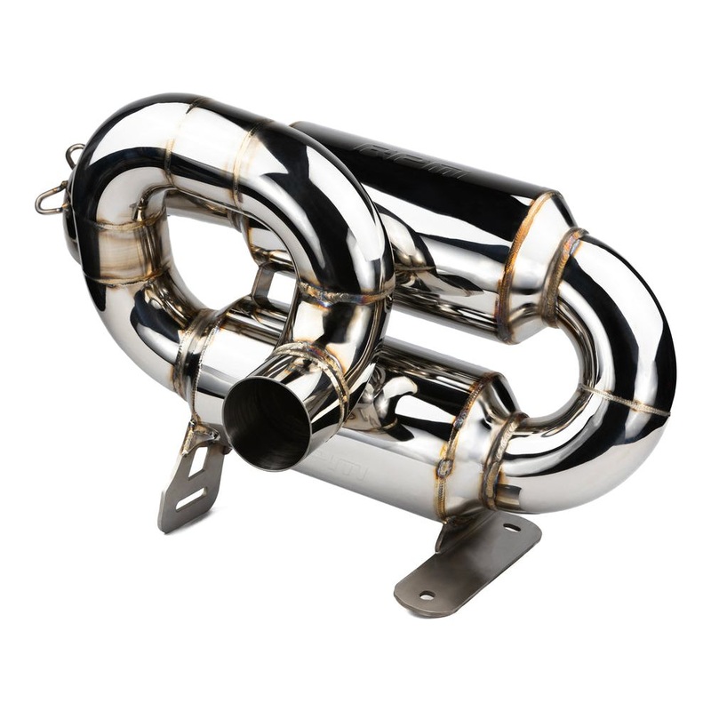 Can Am Maverick R 3″ Sport Muffler Slip On Exhaust No Exhaust Spring Tool