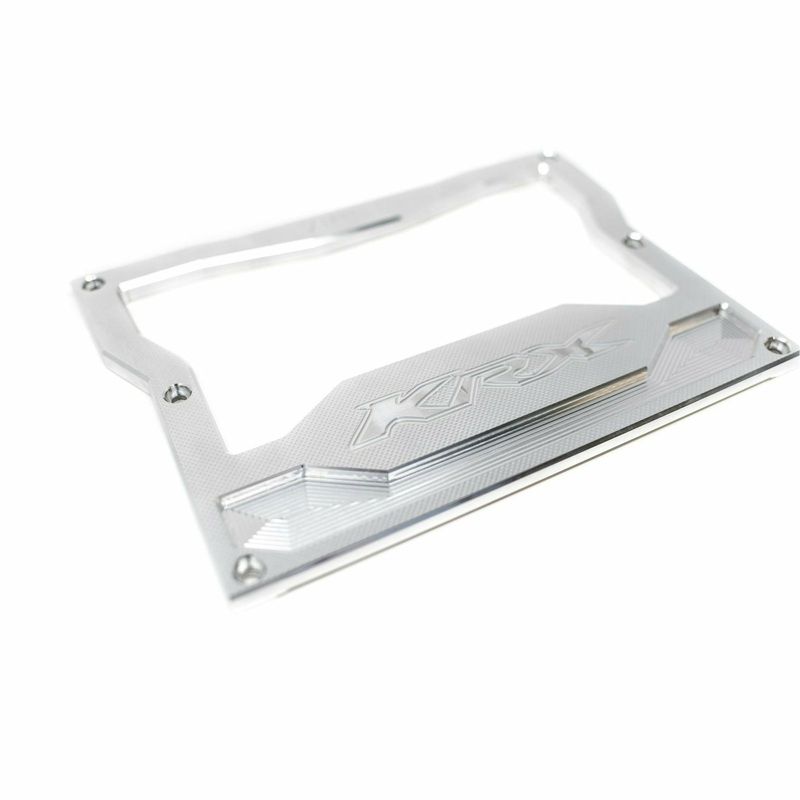 Kawasaki KRX Billet Dash Bezel (Standard) Parallel Line Finish