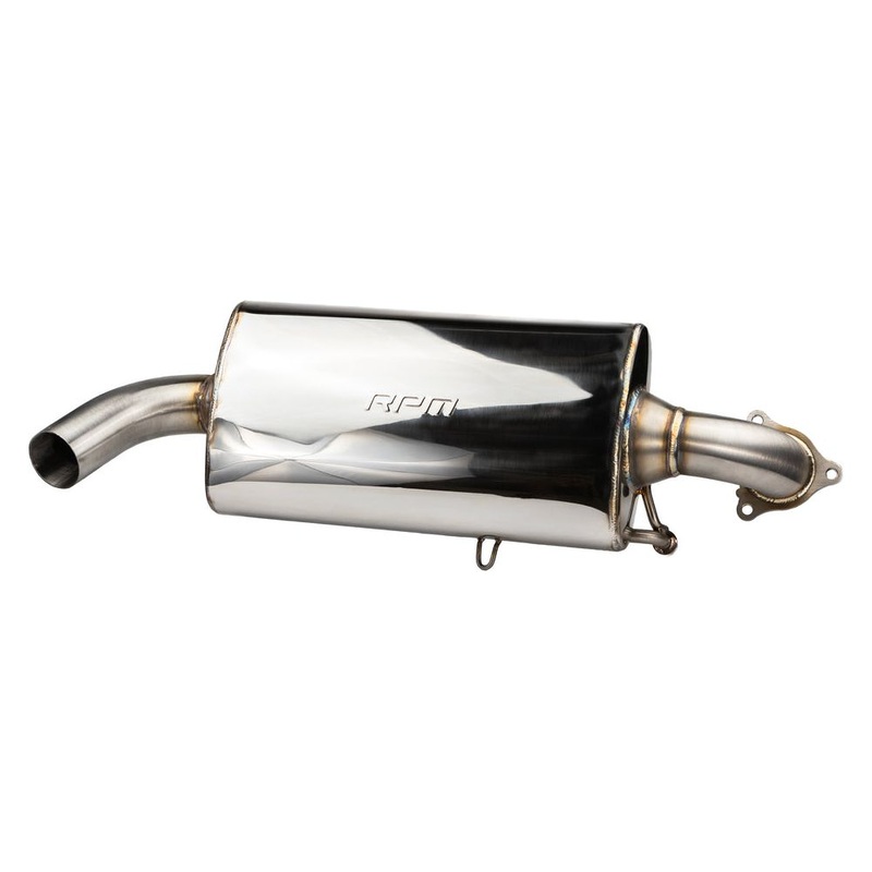 Polaris RZR Pro XP / Turbo R Sport Muffler Slip-On Exhaust No Quiet Core No Spring Tool