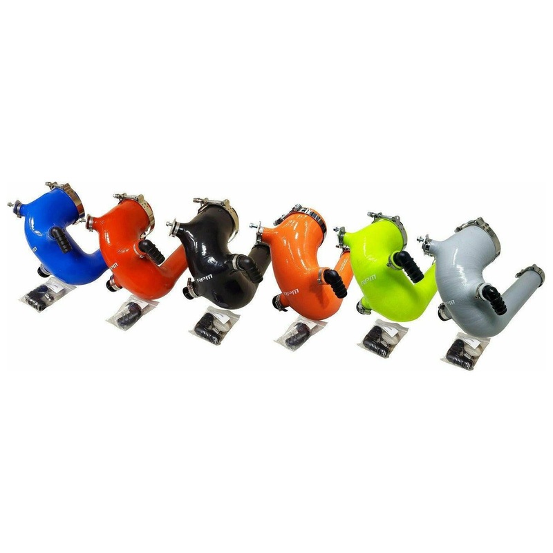 Polaris RZR Turbo XPT, XP4, & Turbo S Silicone Intake J-Tube Black