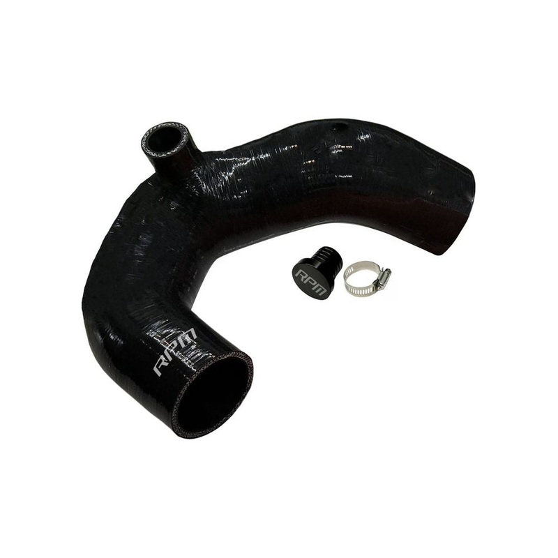 RPM Can-Am Maverick R BOV Charge Tube – 5 Ply Wire Reinforced Black