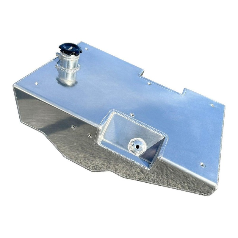 RZR Auxiliary Fuel Tank – 4 Seat XPT / XP1000 / Turbo S 4.5G Auxiliary Fuel Gas Tank Kit Drivers Side