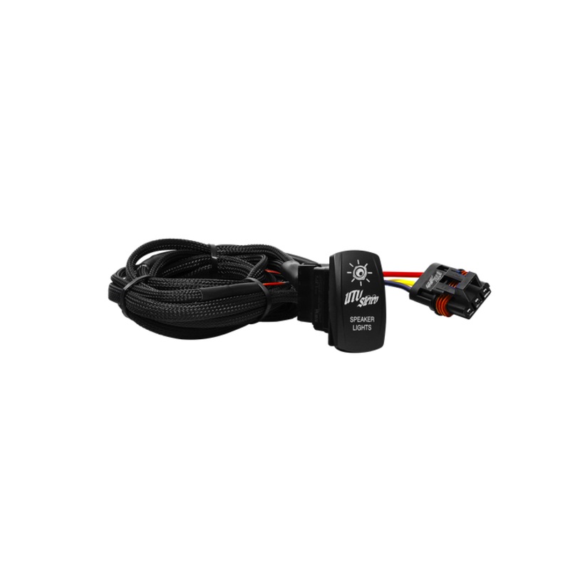 RZR Pro Series Low Current Harness + Rocker Switch & Pulse Bar Plug