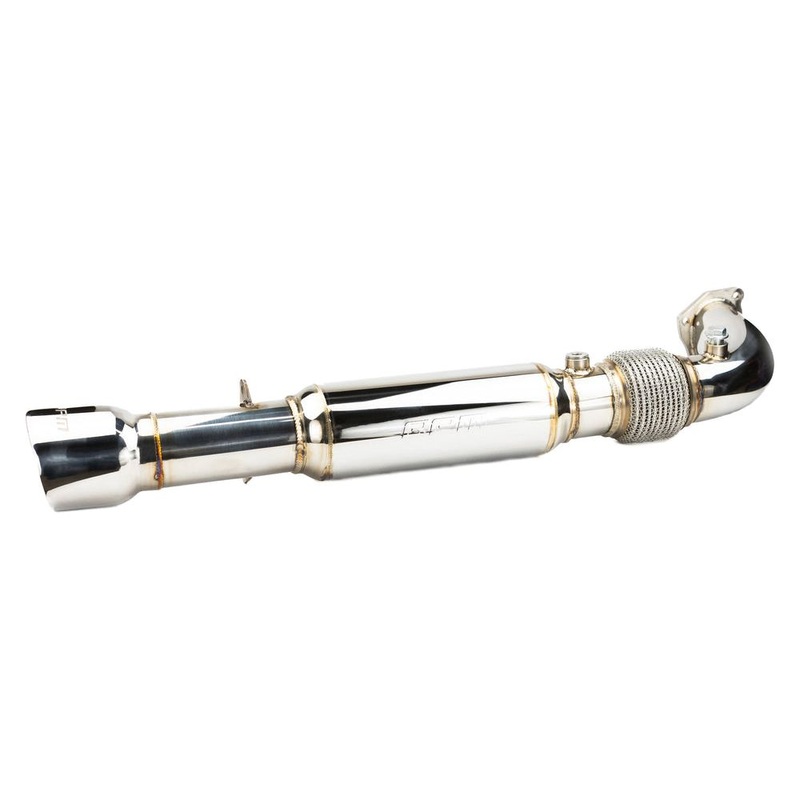 RZR Turbo Desert Series 3″ Full Stainless Exhaust System RZR XP Turbo / RZR Turbo S No Heat Blanket