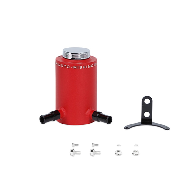 Mishimoto Aluminum Power Steering Reservoir Tank red