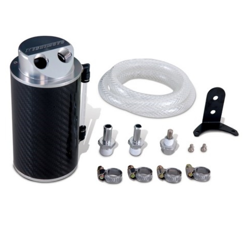 Mishimoto Carbon Fiber Oil Catch Can – universal fitment