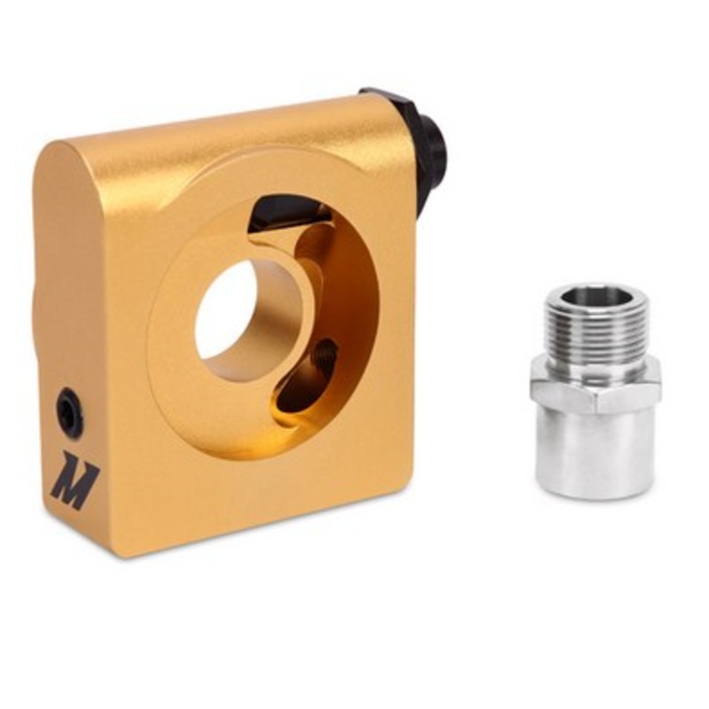 Mishimoto M22 X 1.5 Sandwich Plate with Rear-Mounted Thermostat