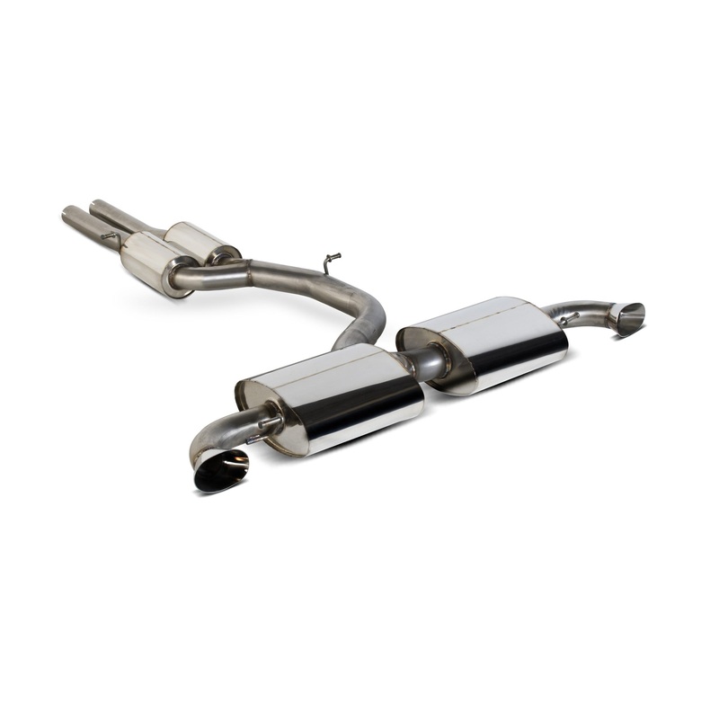 Audi TT RS Mk2 Cat-back system (resonated) Cat-back system (resonated)