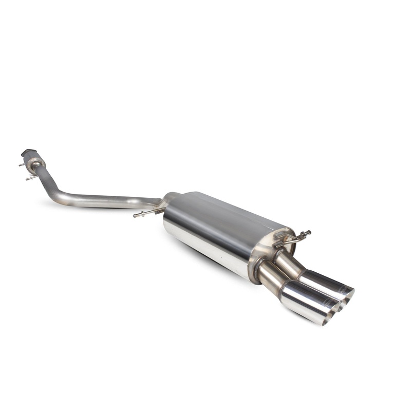 Ford Fiesta Mk7 1.6 Duratec Ti-VCT & Zetec S Cat-back system (resonated) Cat-back system (resonated)