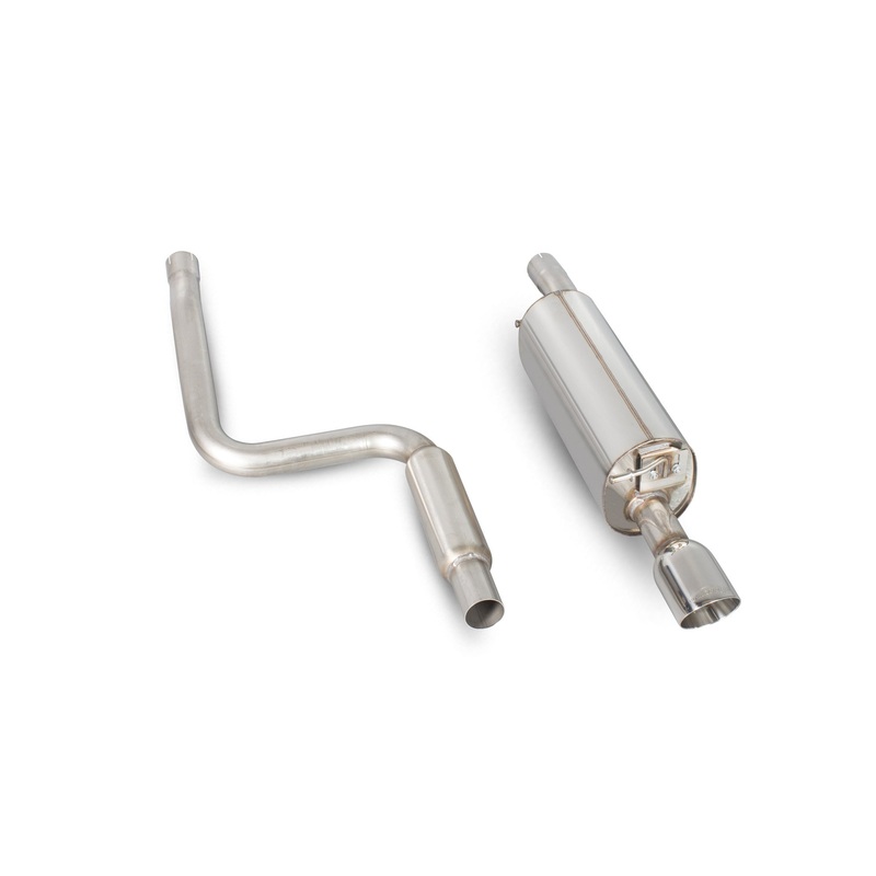 Ford Fiesta ST150 Cat-back system (resonated) Cat-back system (resonated)