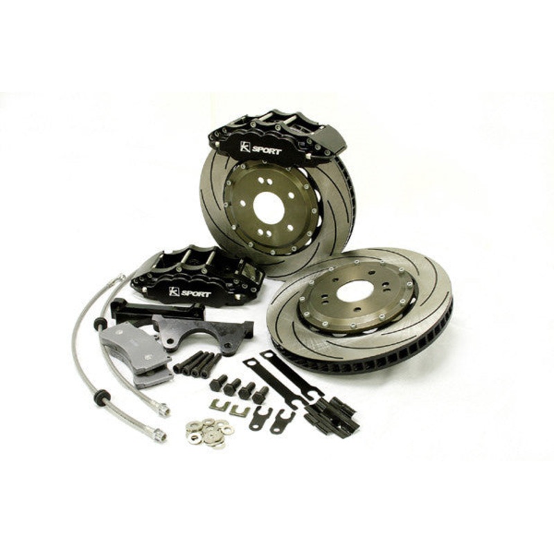 K-SPORT 8 Piston 380mm Front Brake Conversion Mustang EcoBoost & GT 5.0 Orange 10-12 week delivery No pads – i will provide my own