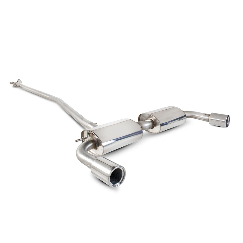 Mini (Bmw) Countryman R60 Cooper S All4  Cat-back system (non-resonated) Cat-back system (non-resonated)