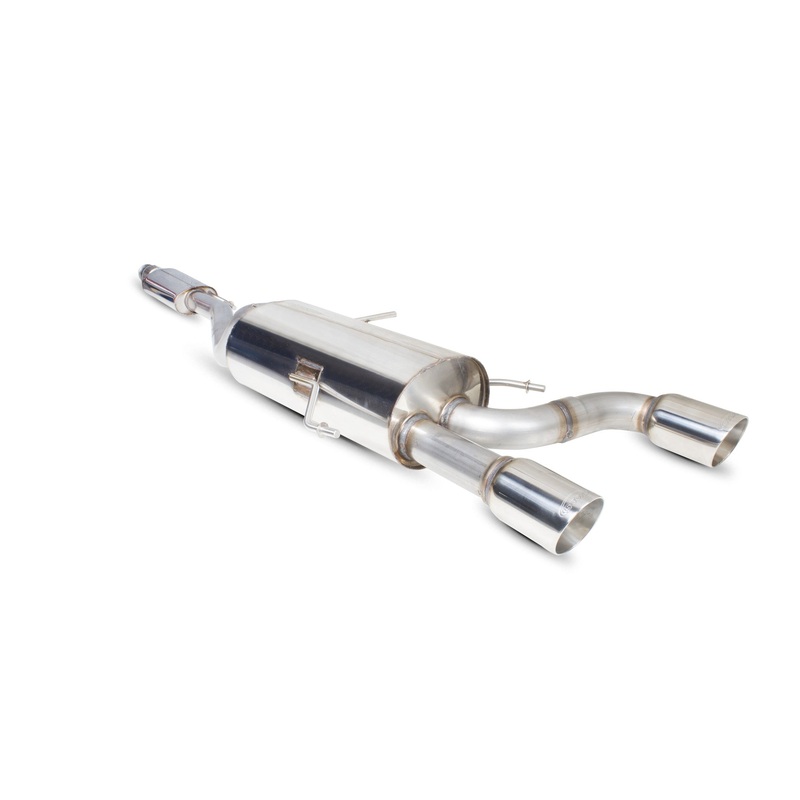 Renault Clio MK2 2.0 182 03-06 Cat-back system (resonated) Cat-back system (resonated)