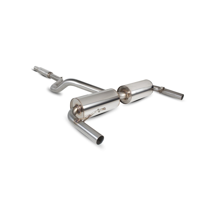 Renault Clio MK3 2.0 RS 200  Cat-back system (resonated) Cat-back system (resonated)