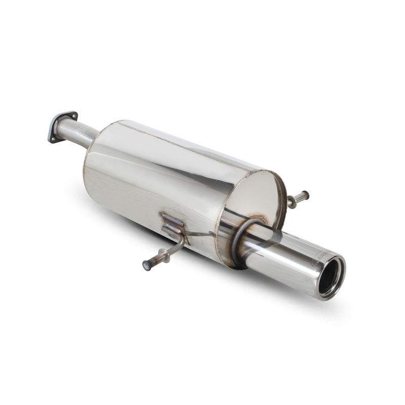 Subaru Impreza Turbo WRX/Sti  Rear silencer only Rear silencer only