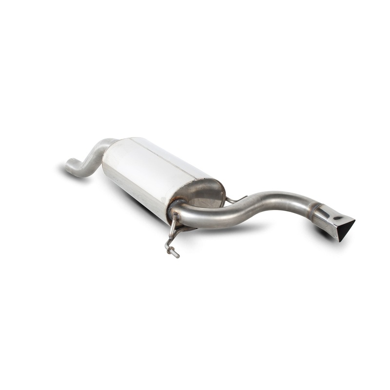 Vauxhall Corsa D VXR  Rear silencer only Rear silencer only