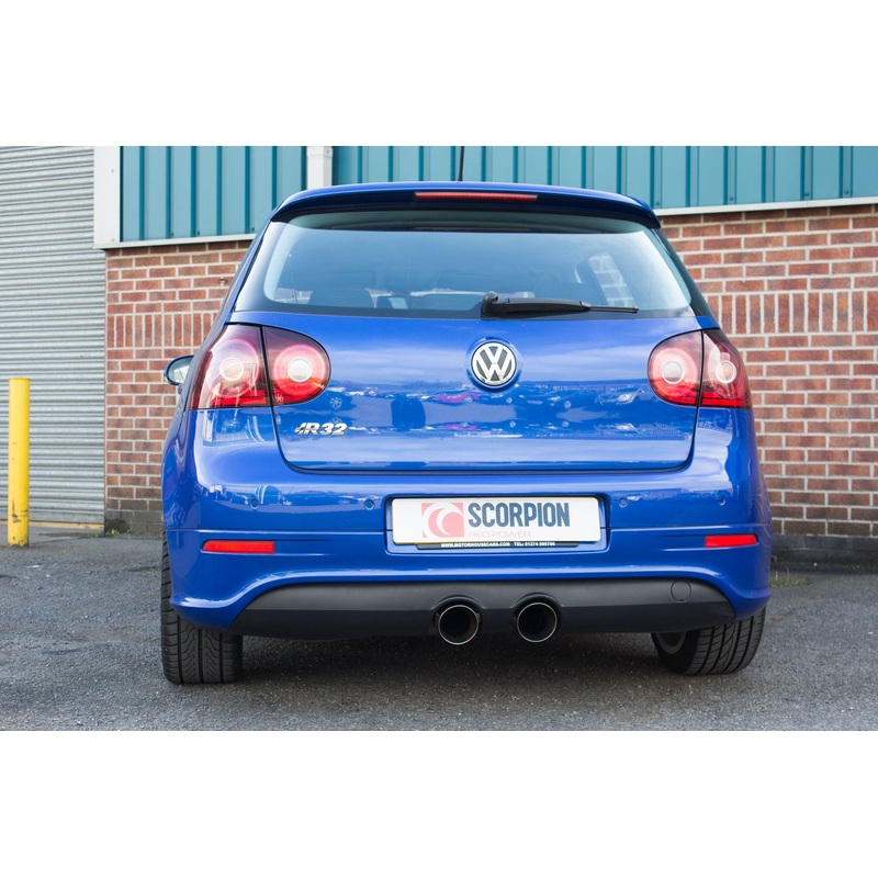 Volkswagen Golf MK5 R32 Cat-back system (resonated) Cat-back system (resonated)