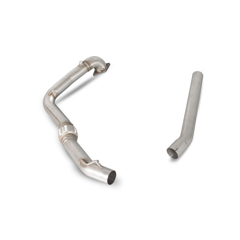 Volkswagen Polo Gti 1.4TSi 180PS Downpipe with no catalyst (non-resonated) Downpipe with no catalyst (non-resonated)