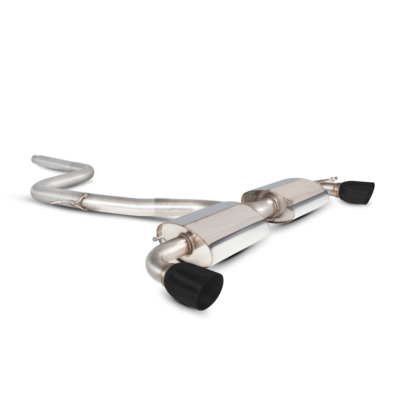 Volkswagen Scirocco R Cat-back system (non-resonated) Cat-back system (non-resonated)
