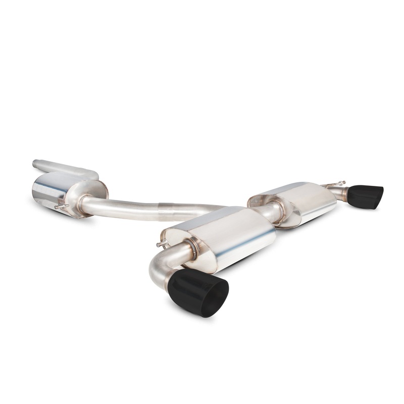 Volkswagen Scirocco R Cat-back system (resonated) Cat-back system (resonated)