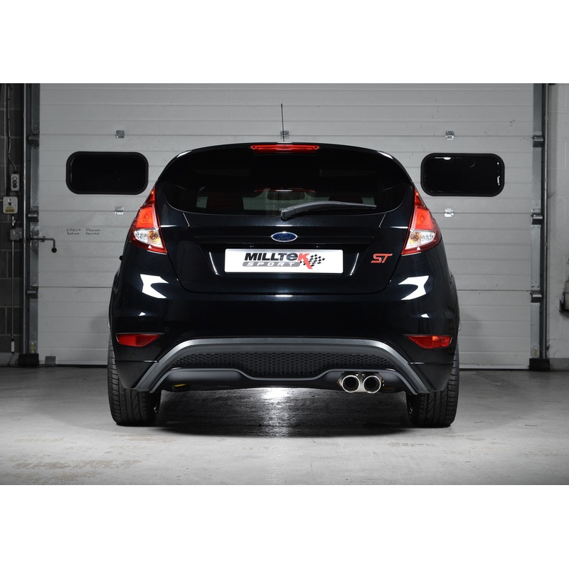 Fiesta ST180 Milltek Rear Silencer Delete pipe