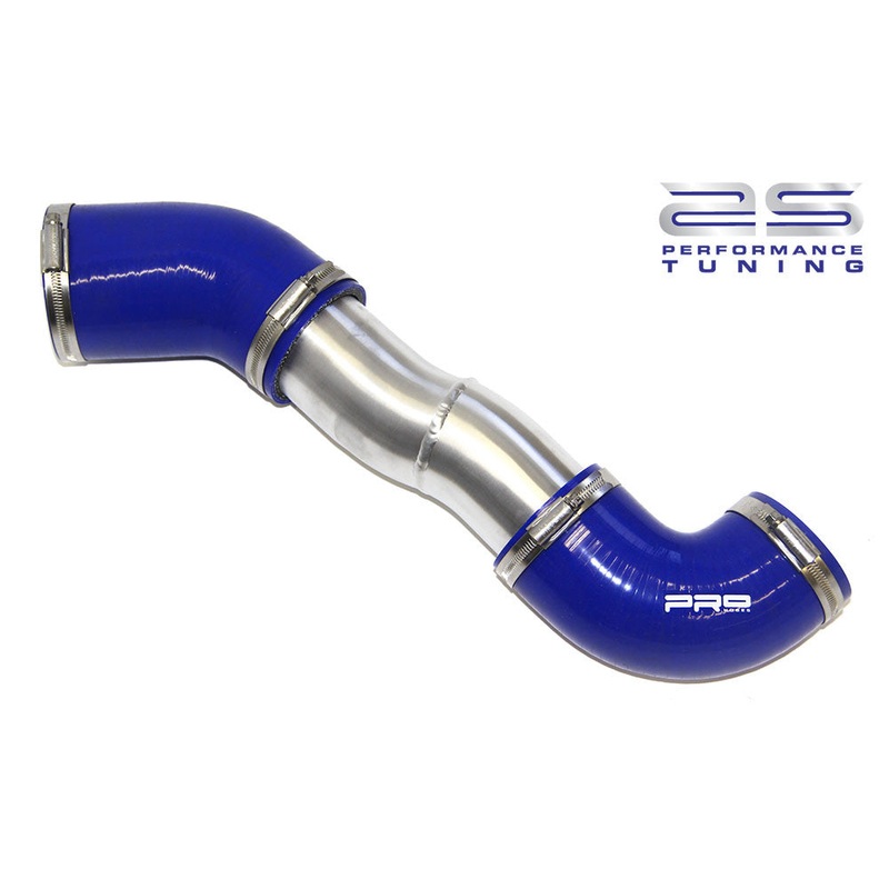 Focus RS Mk2 – 70mm Cold Side Boost Pipe Standard Throttle Body (63mm) Black