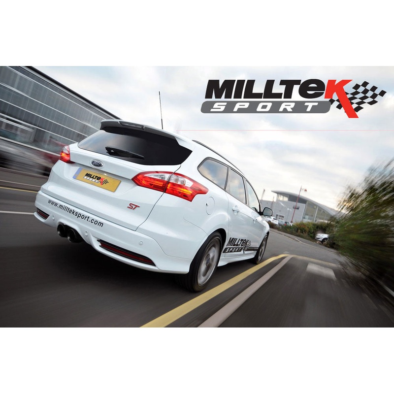 Milltek Cat Back ST250 2 litre Eco Boost 5-Door Estate/Wagon – Resonated ‘Quieter’ TUV EC Approved