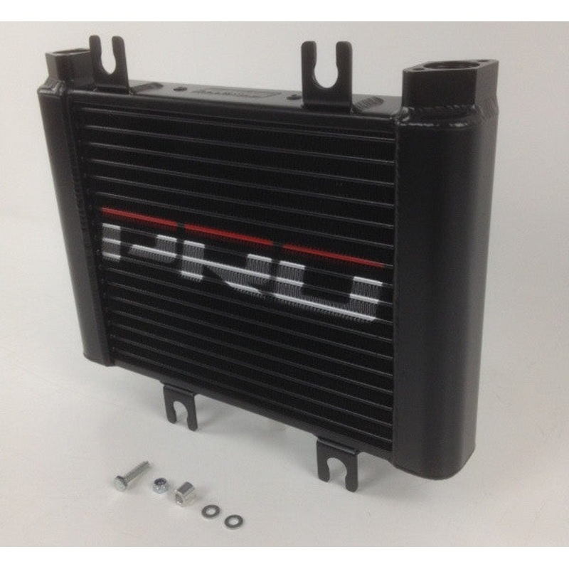 Nissan GT-R35 Oil Cooler Satin Black With Logo