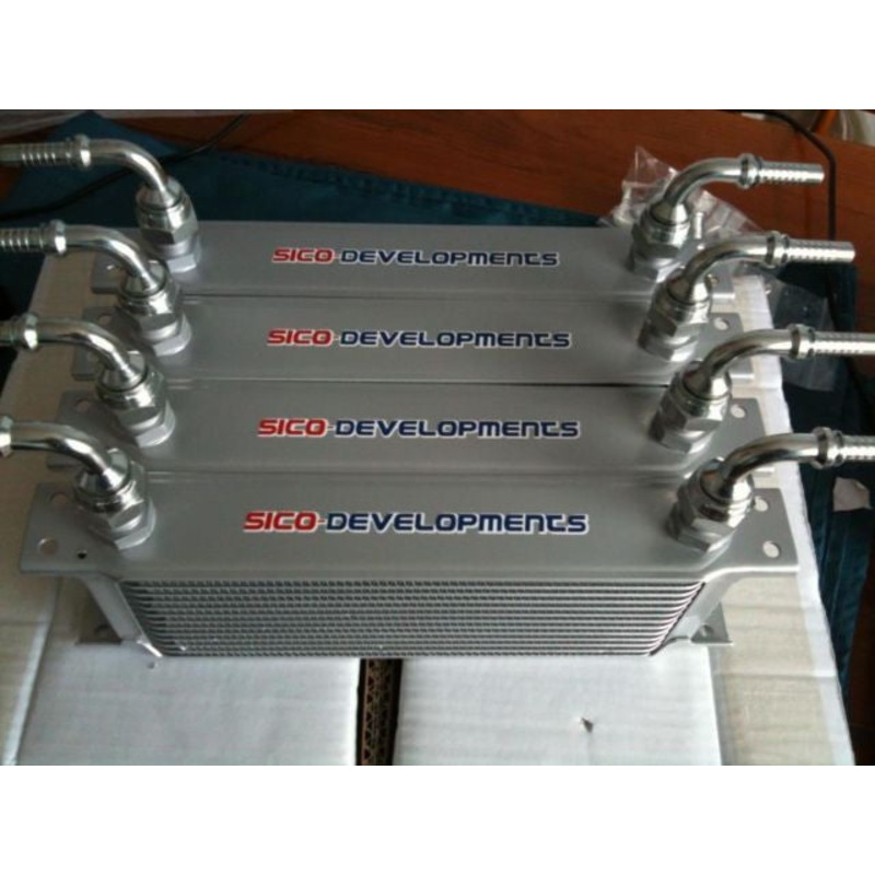 Power steering relocation kit and stage two ’13 row’ cooler