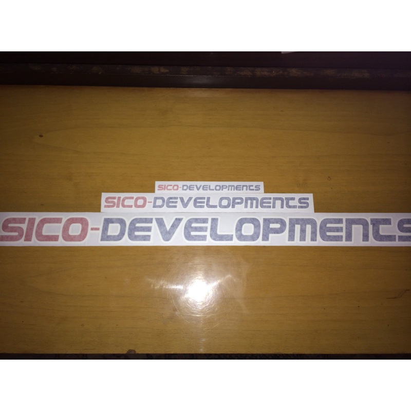 SICO-DEVELOPMENTS external stickers 150mm