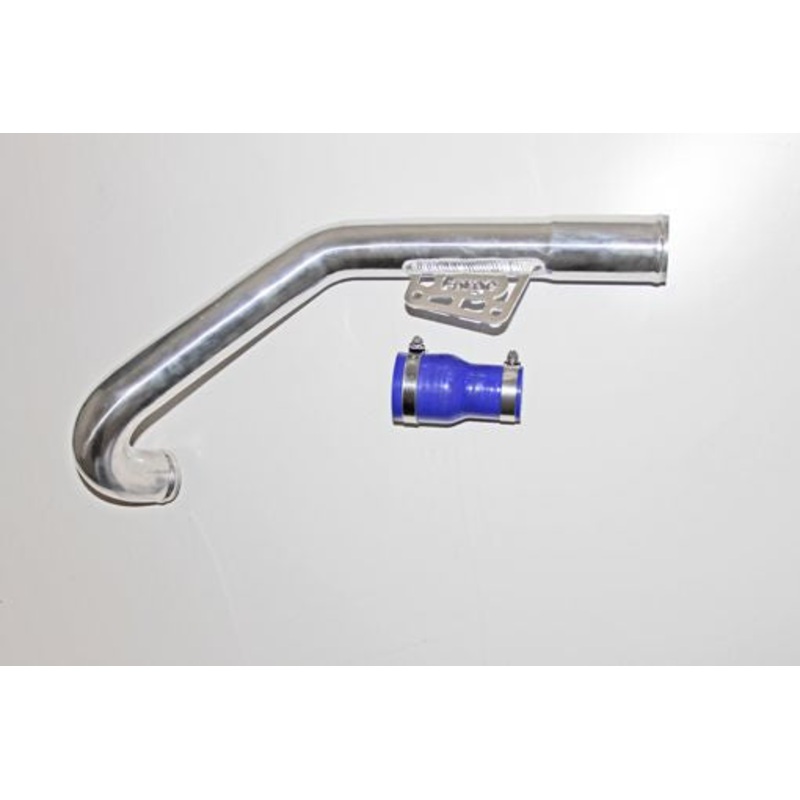 Alloy Lower Boost Pipe and Coupler for Fiesta ST 180 Black