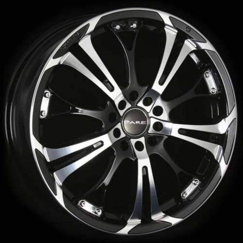 Dare Ghost 18×7.5 5×108/114.3 ET42 Black/Polish face Black/Polished face