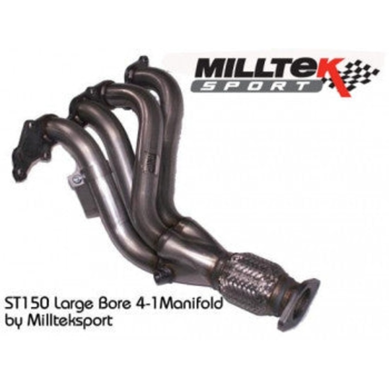 Fiesta ST150 Milltek Sport Large bore 4-1 Race manifold