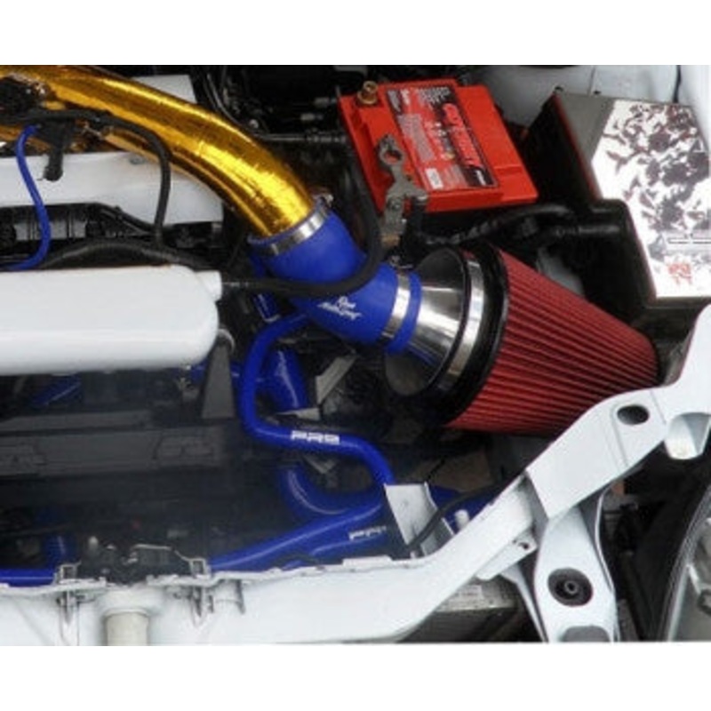 Focus RS Mk2 Cosworth Grp A Cone filter with Black or Polished alloy trumpet No hose