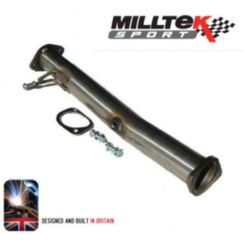 Focus RS Mk2 Milltek De Cat with 3 inch (76mm) pipework