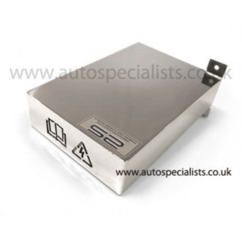 Focus ST Polished Full ECU cover for cold feed Air filter kits.