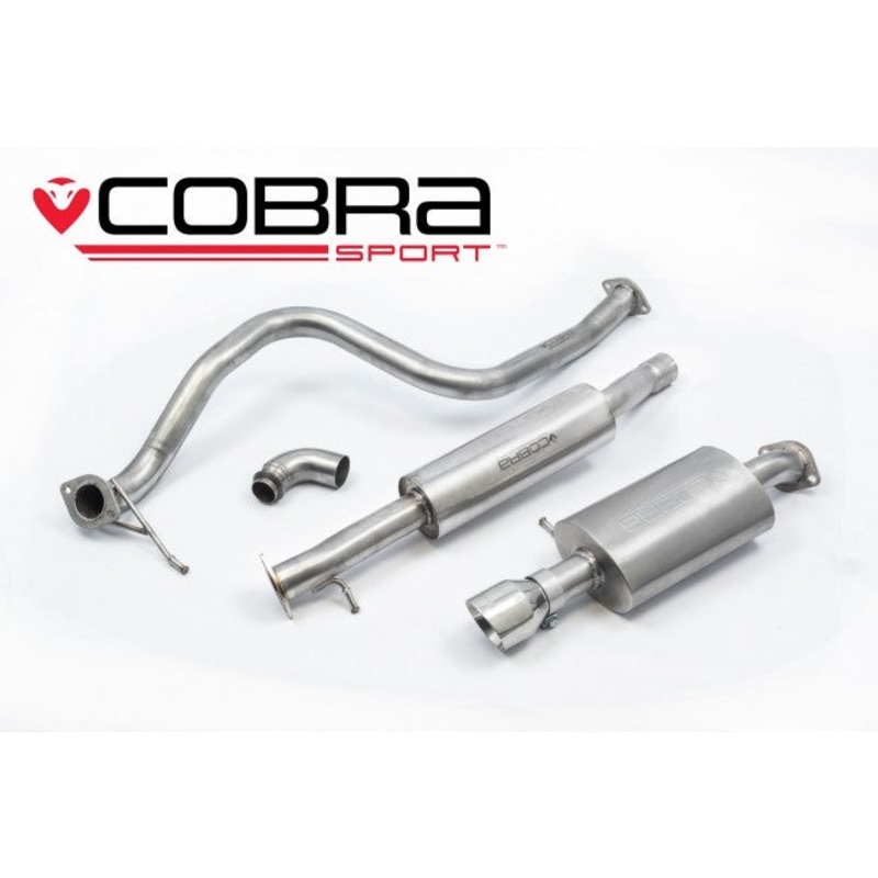 Ford Fiesta MK8 EcoBoost 1.0 ST-Line Cat Back Exhaust (Resonated) TP34