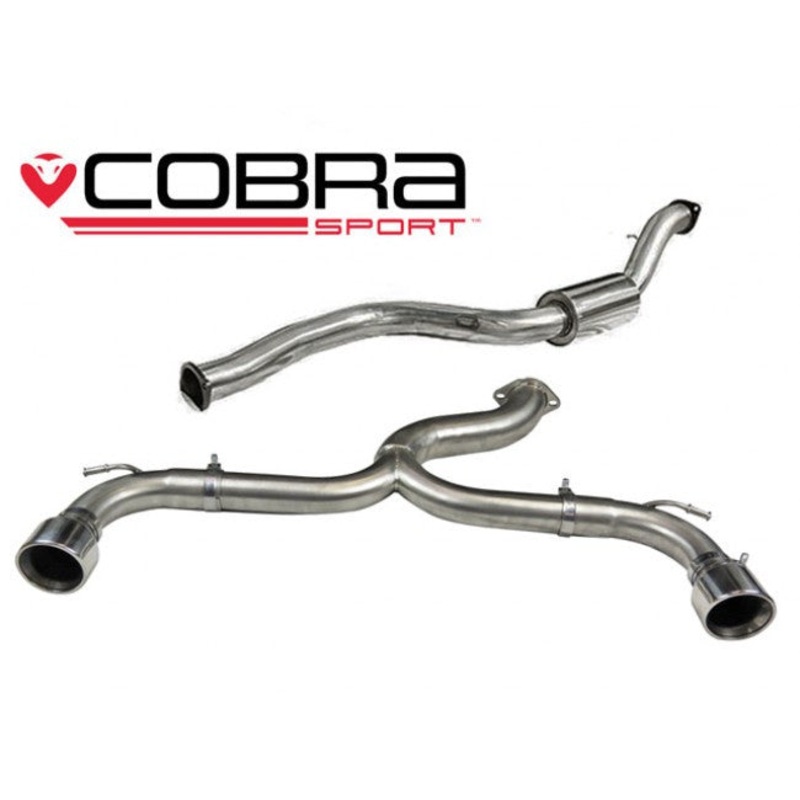 Ford Focus ST Mk2 Cobra ‘Venom’ cat back with 3 inch (76mm) pipework