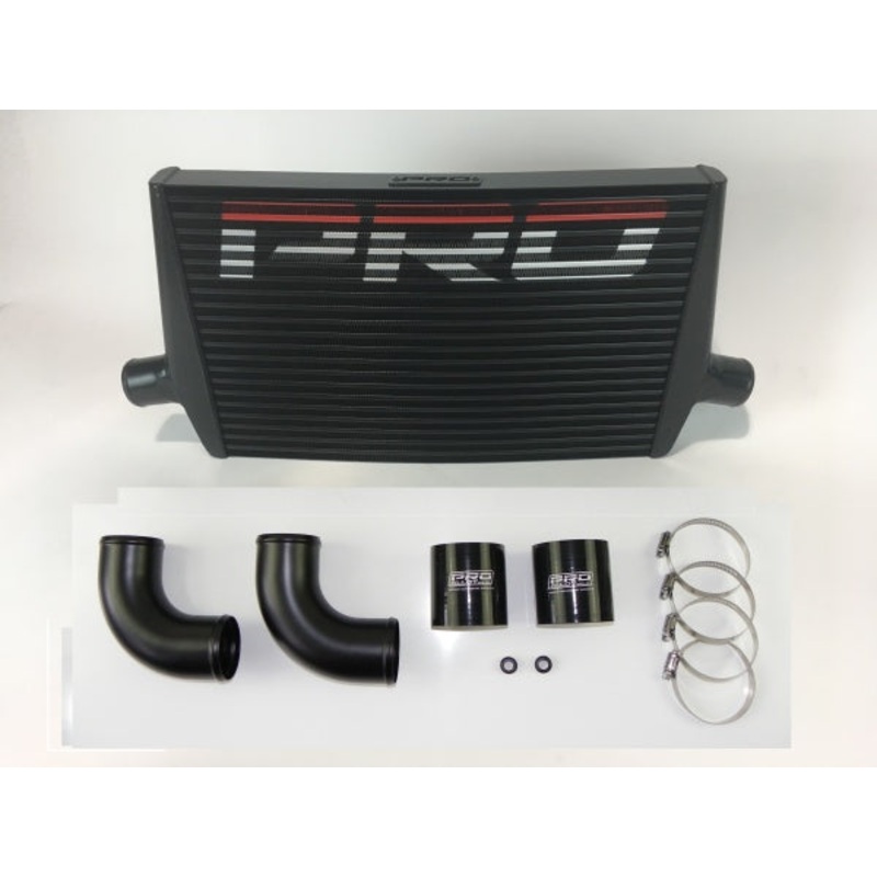 Pro Alloy Fiesta ST Mk 7 Pro Spec Curved Intercooler Satin Black No Logo