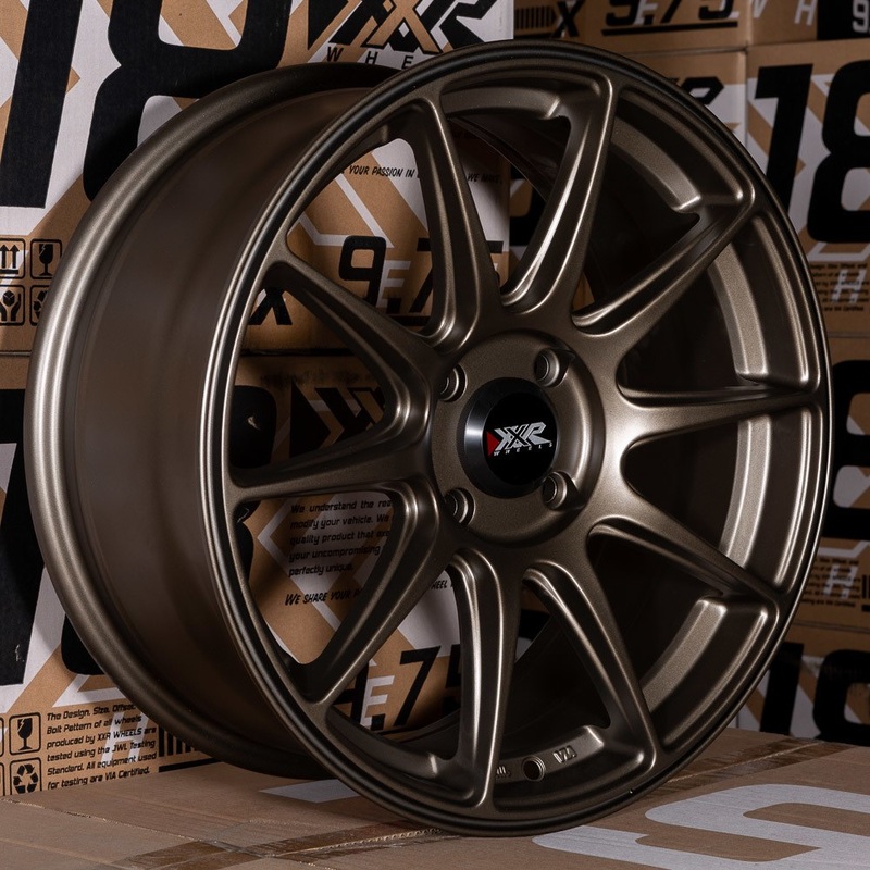 XXR 527 17×7.5″ ET40 4×108 Chromium black