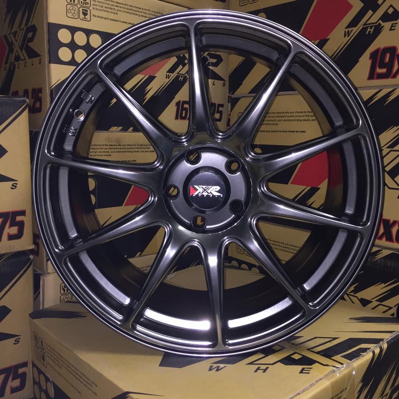 XXR 527 18×8″ ET42 5×108 Chromium black N/A