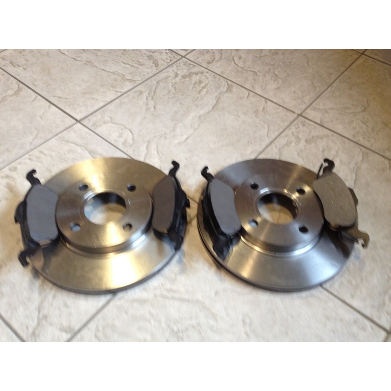 Fiesta ST180 Genuine ford brake discs and pads NO DISCS FRONT PADS