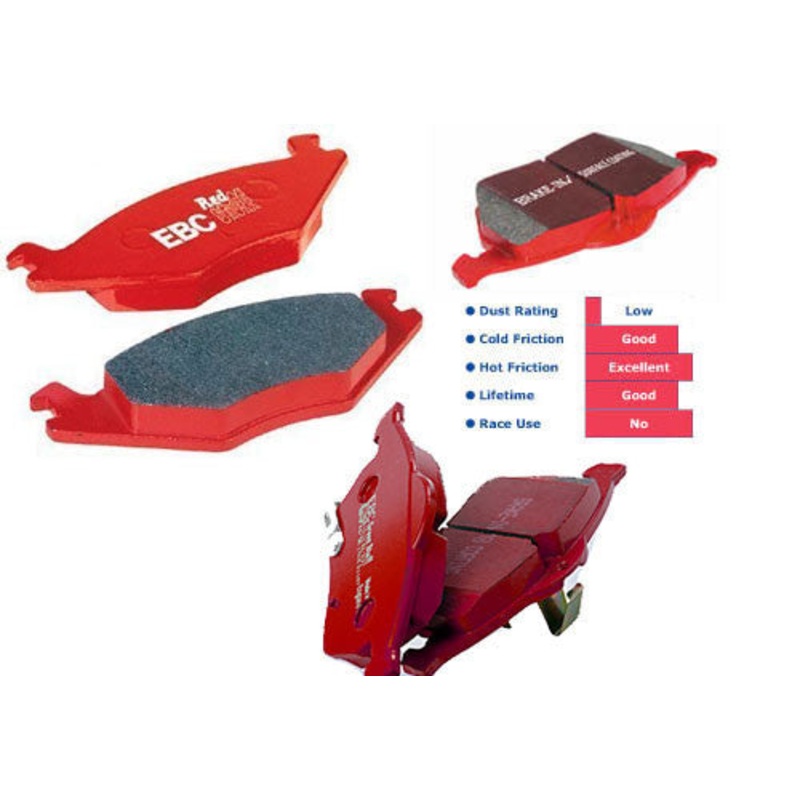 Focus Mk3 Zetec-S EBC Redstuff Front Brake Pads