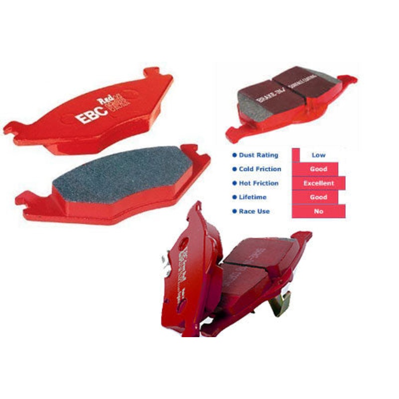 Focus RS Mk2 EBC Redstuff Front Brake Pads