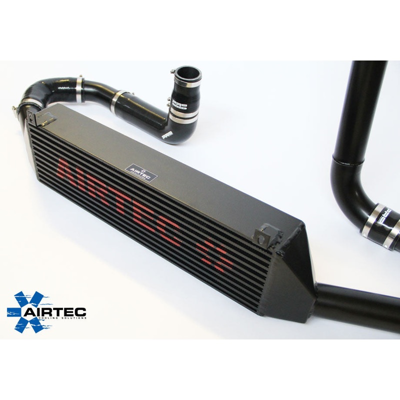 AIRTEC Corsa VXR front mount Intercooler upgrade 2007 onwards Blue Polished intercooler and pipework