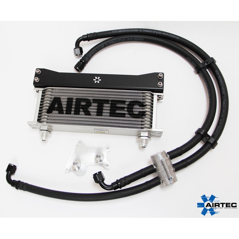 Airtec Mini R53 Cooper S oil cooler kit with optional thermostat