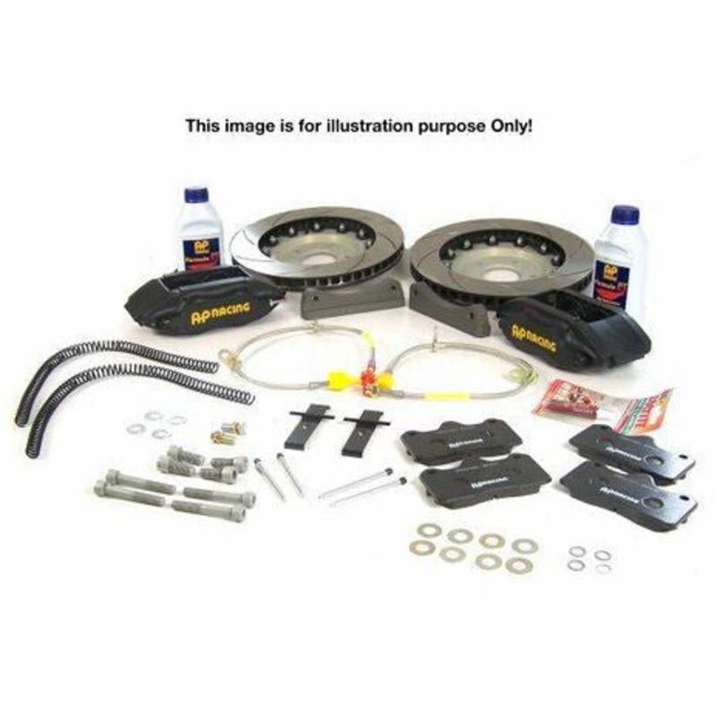 AP Racing Formula Big Brake Kit Toyota GT86 / Subaru BRZ – 6 Pot – Black