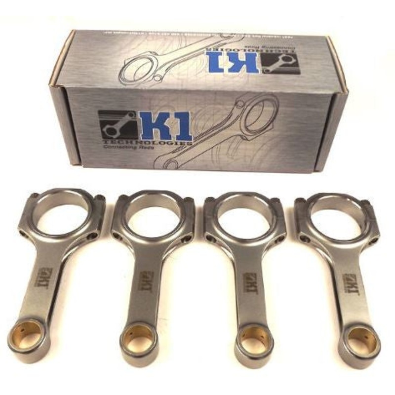 K1 Conrod Set Subaru EJ20 H Beam 130.5mm Set Of 4