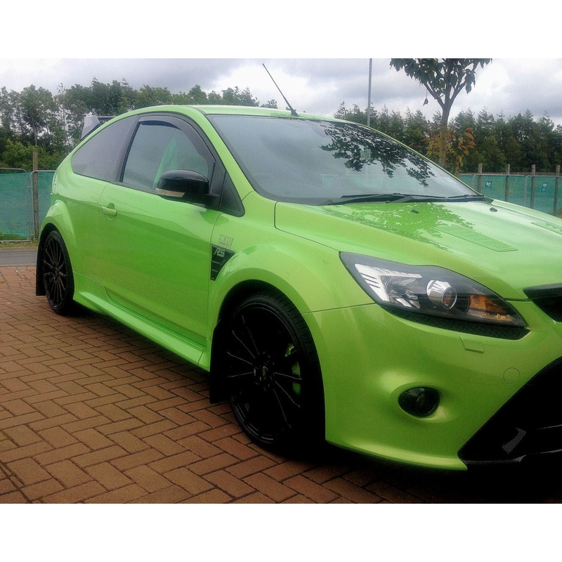 MK2 Focus RS Mudflaps 4mm PVC Black